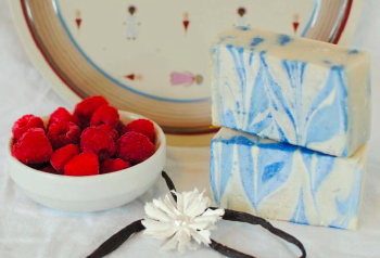 Raspberry Vanilla Goat Milk Soap