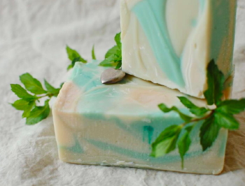 Spearmint-Eucalyptus Goat Milk Soap